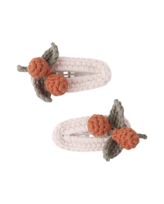 Crochet Clip Set Shell