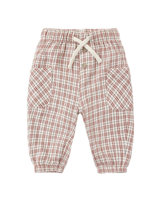 LUCA PANT CHRISTMAS PLAID