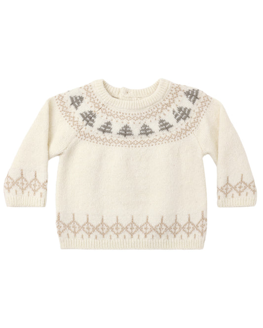 REX SWEATER TREE FAIR ISLE sweater