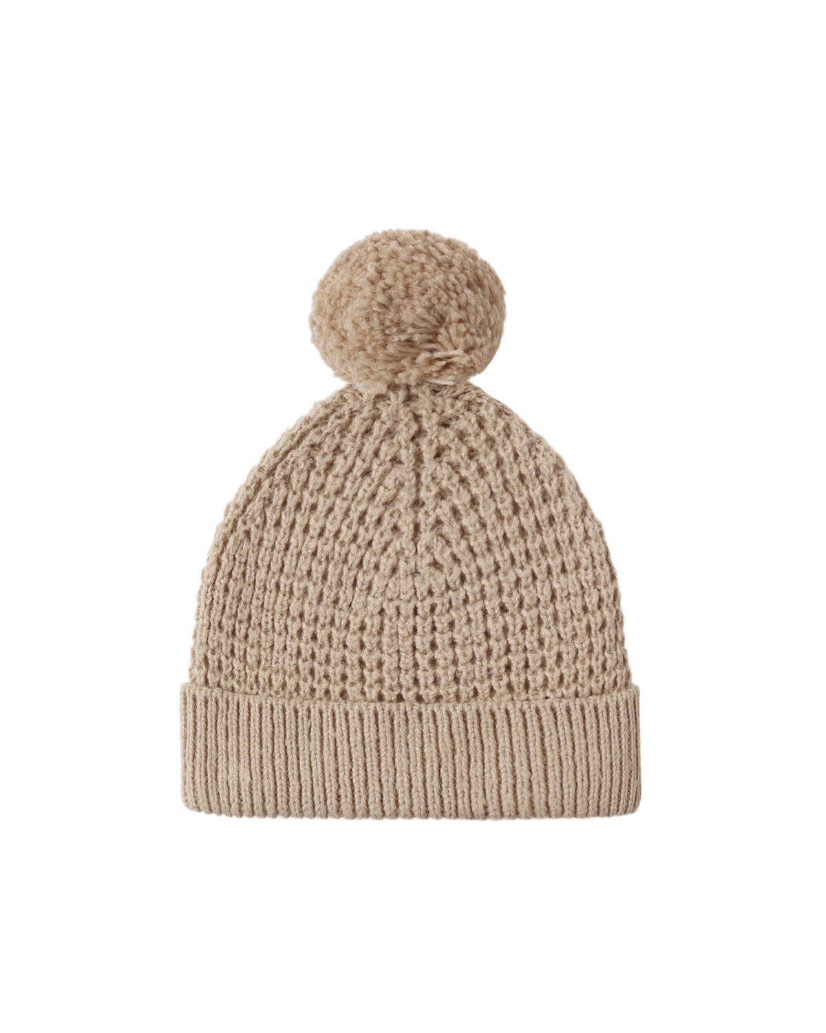 BEANIE HEATHERED LATTE