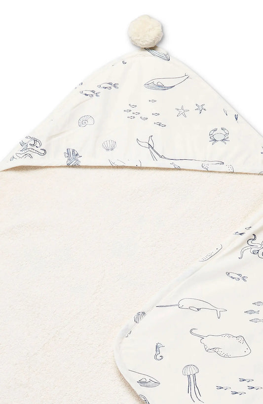 Hooded Towel - Life Aquatic