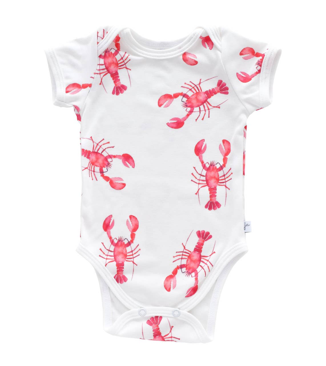 Organic Bodysuit - lobsters