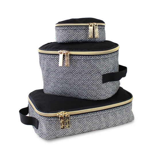 Coffee & Cream Pack Like a Boss™ Diaper Bag Packing Cubes