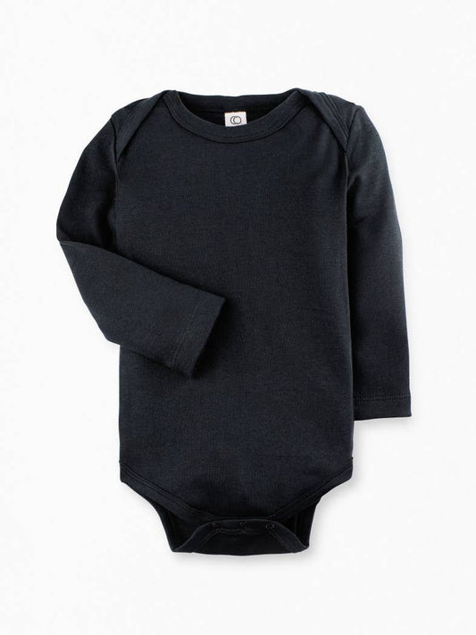Long Sleeve Classic Bodysuit - Black