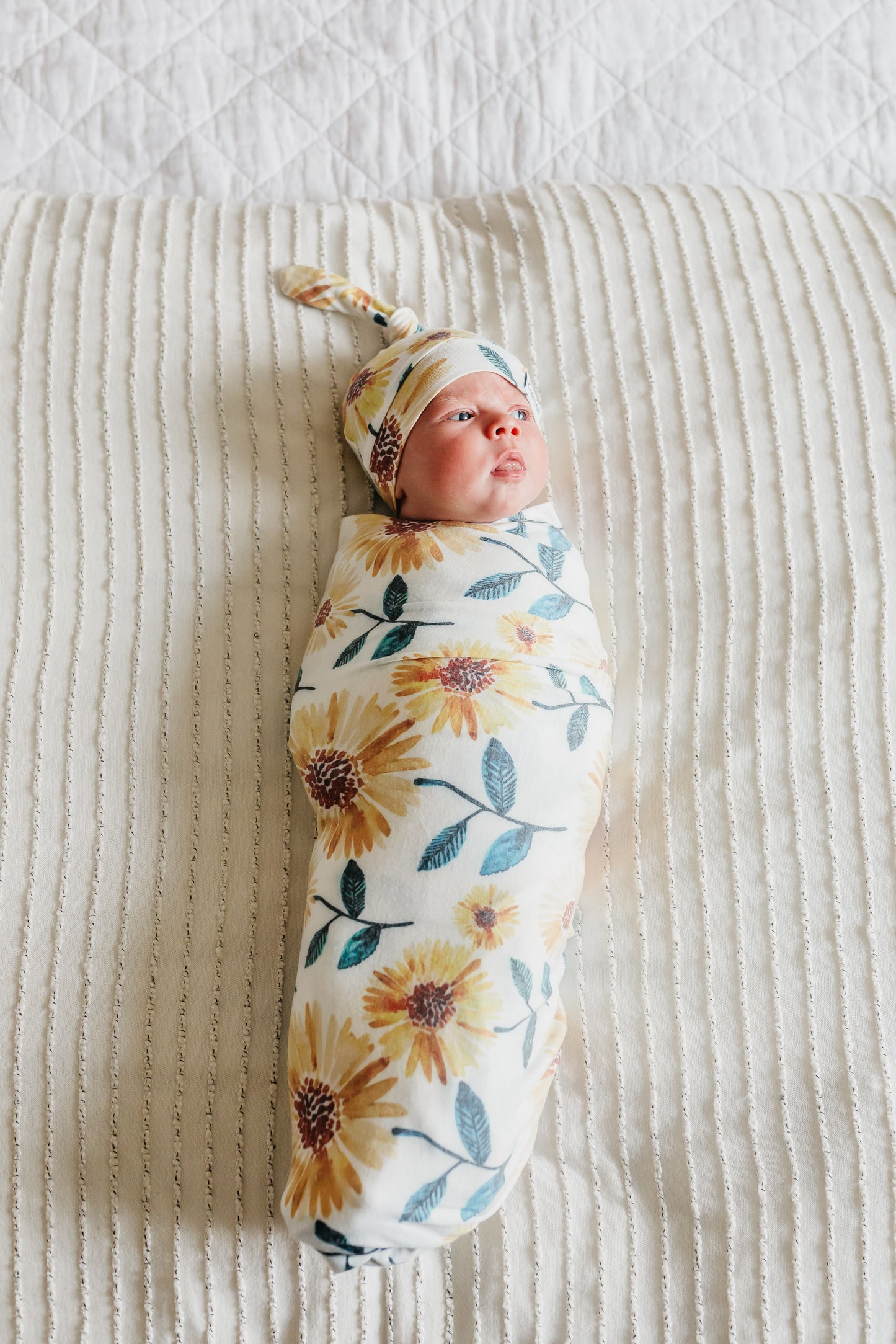 Sunnie Knit Swaddle Blanket
