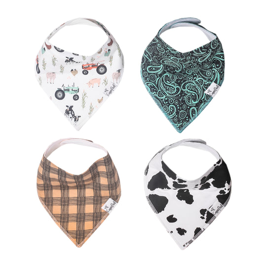 Jo Bandana Bib Set/4