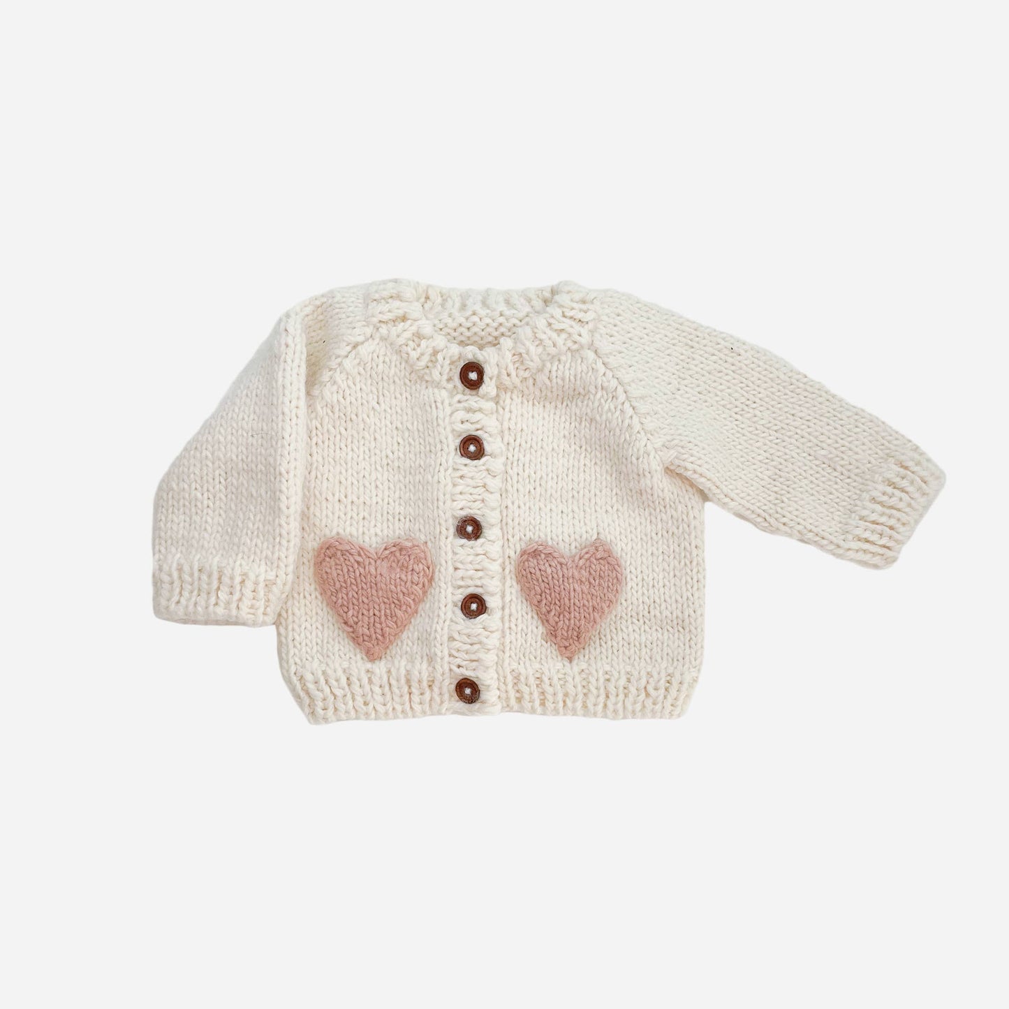 Heart Cardigan Sweater