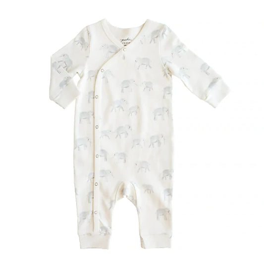 Kimono Romper - Elephant