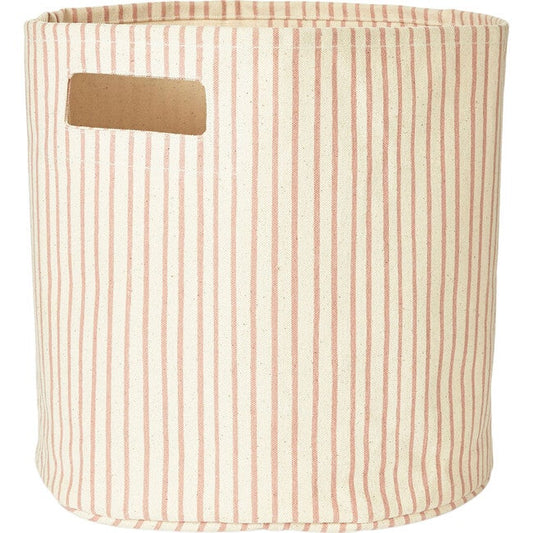 Printed Bin - Stripes Petal