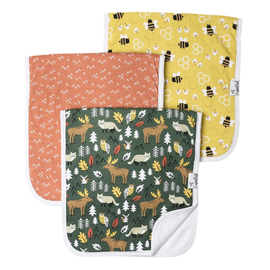 Atwood Burp Cloth Set/3
